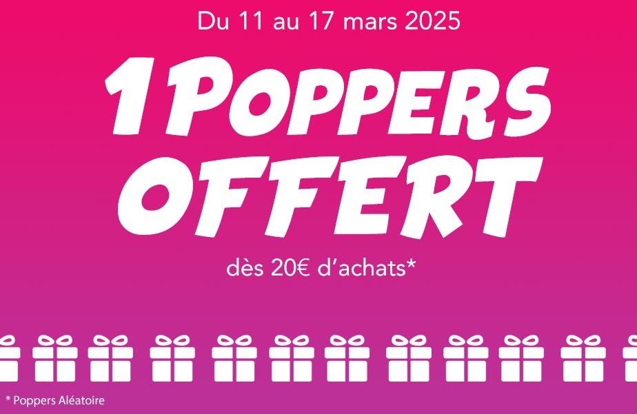 Poppers Offert